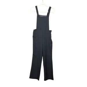 Romeo + Juliet Couture Black Wide Leg Overall Jumpsuit Womens Size S Small